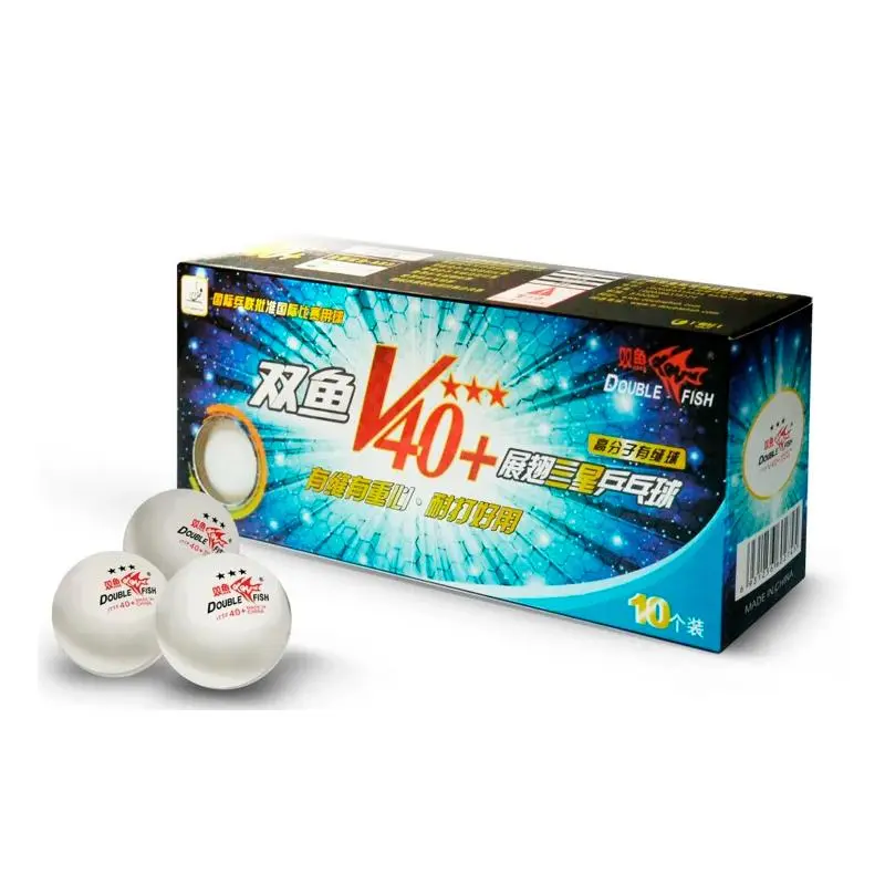 Мяч для настольного тенниса Double fish 3* Volant V111F от магазина Супер Спорт
