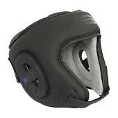 Шлем боксерский BoyBo B-series черно-синий от магазина Супер Спорт